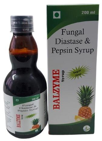 Fungal diastase pepsin syrup, Packaging Size : 200 ml