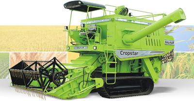 Track Combine Harvester