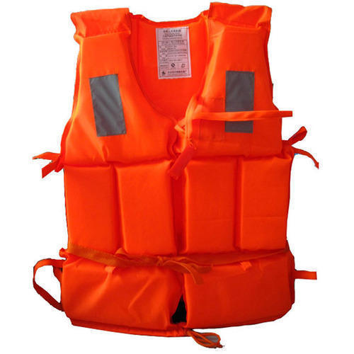 Polyester Lifebuoy Life Jacket, for Safety, Feature : Fine Finished ...