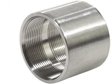 Polished Stainless Steel Pipe Couplings, for Jointing, Feature : Corrsion Proof, Crack Resistance, Durable