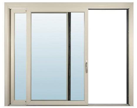 Rectangular Polished Aluminium Sliding Section Window, For Home, Hotel, Size : Standard