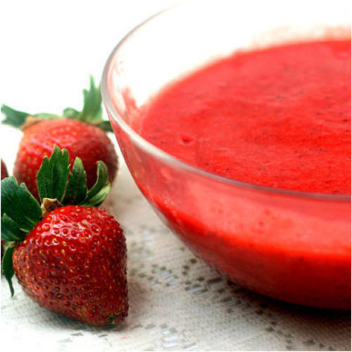 Strawberry Pulp, for Cooking, Home, Hotels, Feature : Non Harmful
