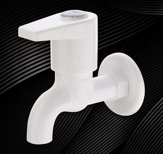 PTMT Bib Cock Water Tap, for Bathroom, Packaging Type : Cartoon