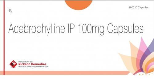Acebrophylline Capsules, Packaging Size : 10x10 Capsule