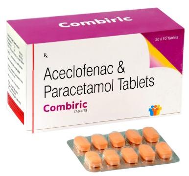 Aceclofenac And Paracetamol Tablets