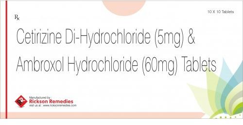 Cetirizine Di hydrochloride and Ambroxol Hydrochloride Tablets