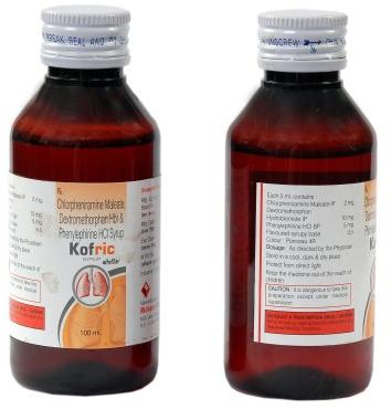 Chlorpheniramine Maleate Dextromethorphan HBR and Phenylephrine HCL Syrup
