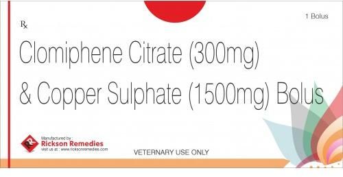 Clomiphene Citrate and Copper Sulphate Bolus
