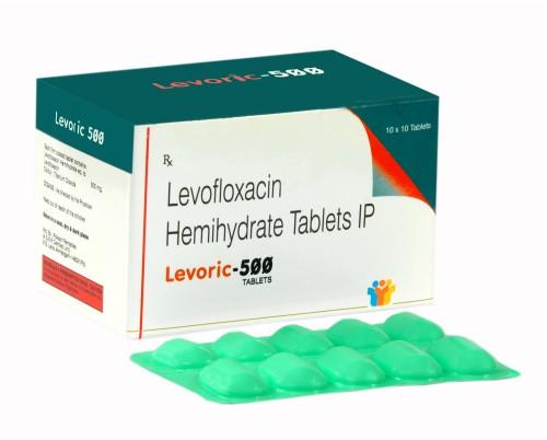 Rickson Remedies Levofloxacin Hemihydrate Tablets, Packaging Type : Blister
