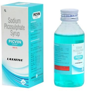 Amrock Healthcare Sodium Picosulphate Syrup, Packaging Size : 100 ml
