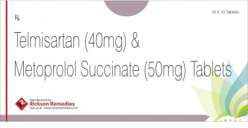 Telmisartan and Metoprolol Succinate Tablets