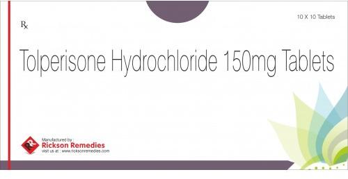 Tolperisone Hydrochloride Tablets, Packaging Size : 10x10 Tablet