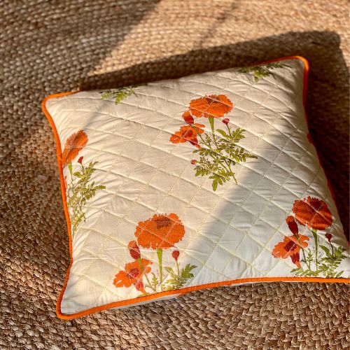 Marigold Set Of 5 Pcs Cushion Cover