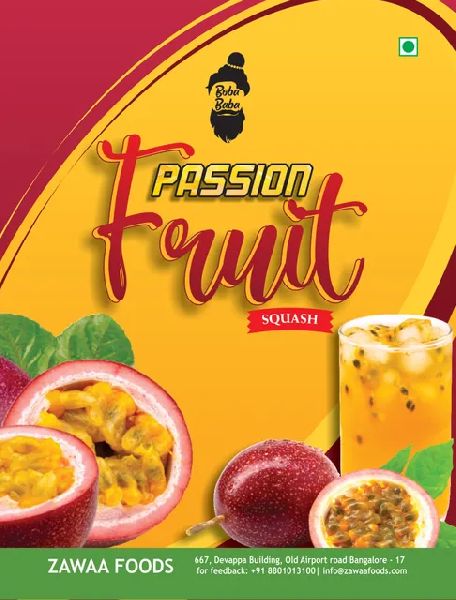 Passion Fruit Squash