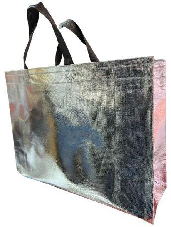 Plain Non Woven Loop Handle Bags, Size : Customize