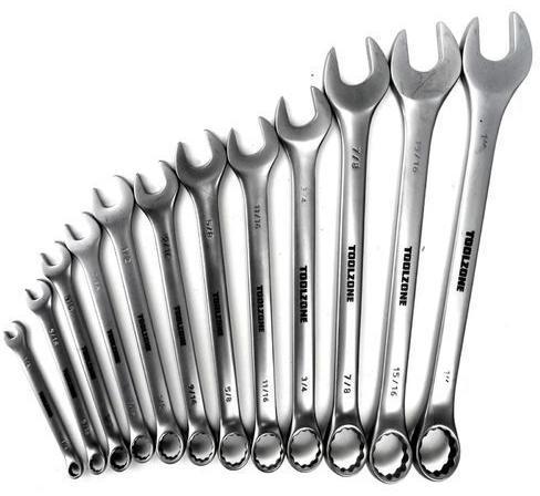 Polished Stainless Steel Ring Spanner, for Plumbing, Fittings, Length : 15-30mm