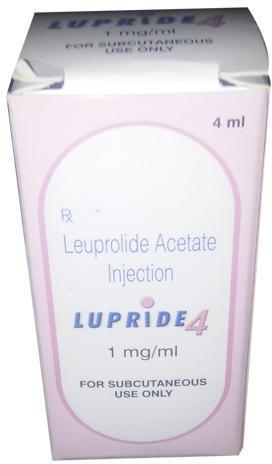 Lupride 4mg Injection, Composition : Leuprolide Acetate