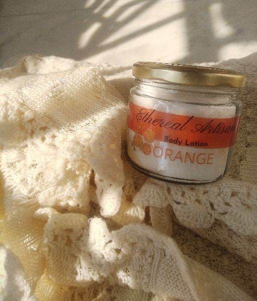 Ethereal Artisan Orange Body Lotion, Gender : Unisex