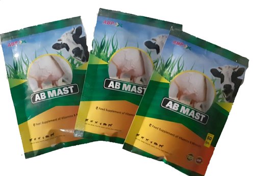 AB Mast Animal Feed Supplement, Packaging Size : 60gm