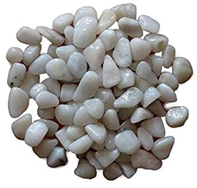 Oval Polished Marble Pebbles, for Decoration, Pattern : Plain