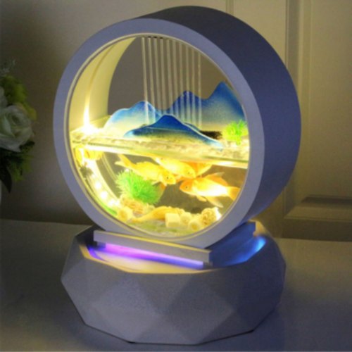 Round Aquarium Fish Tank