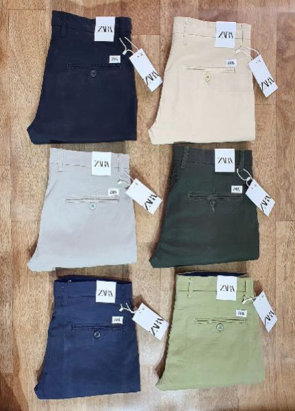 Branded Lycra Trousers/chinos For Men