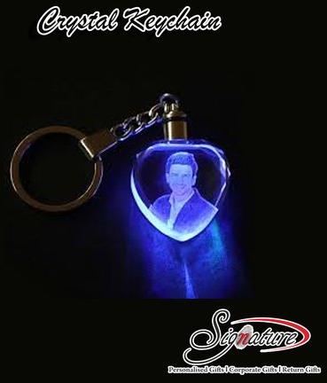 Crystal Photo Keychain