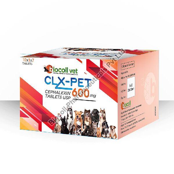 CLX-PET 600mg Tablets