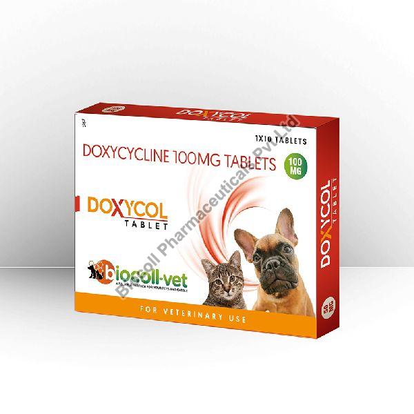 Doxycol 100mg Tablets, for Veterinary Use