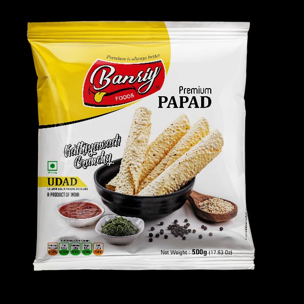 Banriy Foods Udad Papad-500gm