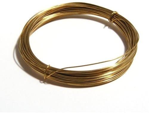 Brass Wire, Color : Golden