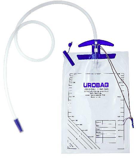 FIDELIS HEALTHCARE Urine Accumulation Bag with Handle, Capacity - 2000ml