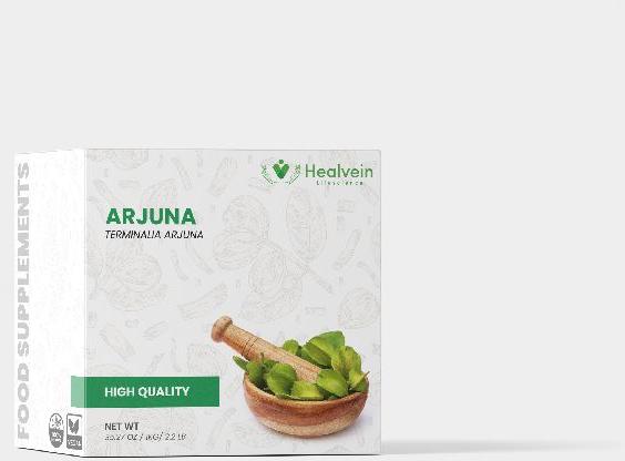 Healvein Arjuna Terminalia Powder, for Ayurvedic, Feature : Effectiveness