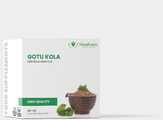 Healvein Gotu Kola Centella Asiatica Powder, for Food Medicine