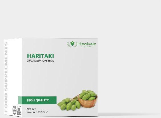 Organic Healvein Haritaki Terminalia Chebula, Purity : 100%