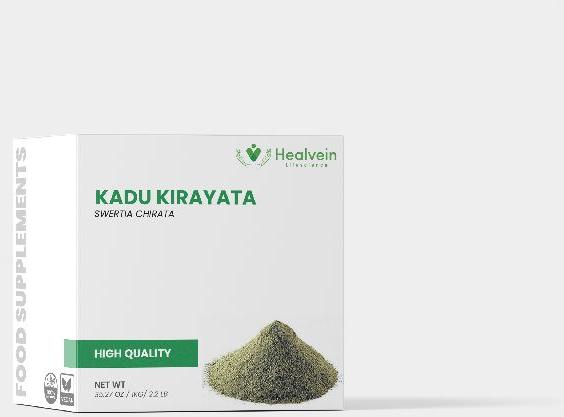 Healvein Kadu Kirayata Swertia Chirata Powder, Feature : Effectiveness