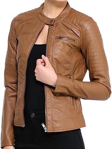 Ladies Leather Jackets, Size : M, XL, XXL