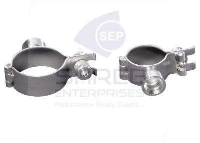 Stainless Steel Pipe Clamp, Color : Grey