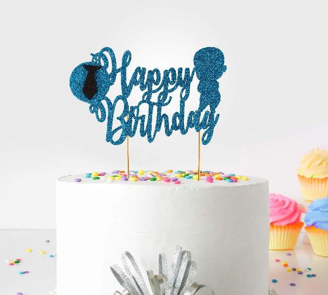 Baby Boss Happy Birthday Cake Topper