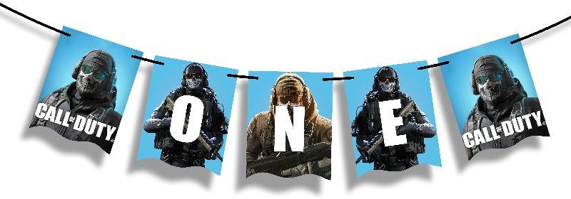 Call of Duty Garland Banner