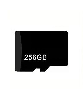 Plastic 256GB Memory Card, for Mobile, Tablet, Color : Black