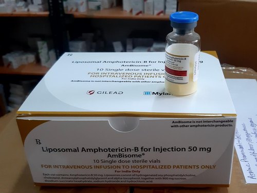 Liposomal amphotericin b injection 50mg ,, Style : Vertical