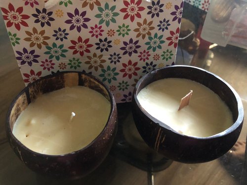 Coconut Bowl Candles