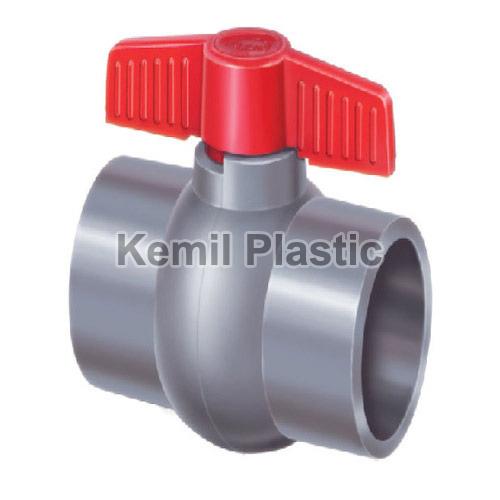 Kemil High Pressure Plastic Solid Ball Valve, for Water Fitting, Certification : ISI Certified