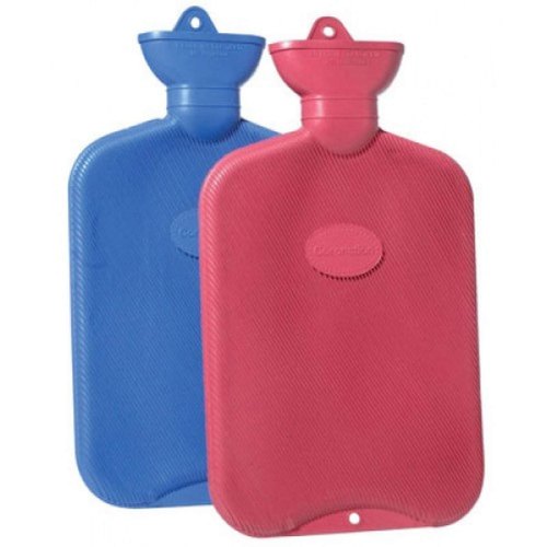 Plain Rubber Hot Water Bottle, Packaging Type : Plastic Packet