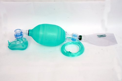 Silicone Artificial Resuscitator, for Manual Resuscitation, Feature : Fine Finish, Good Quality