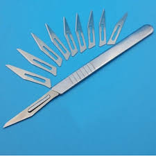 Plain Surgical Scalpels, Size : M, XL, XXL