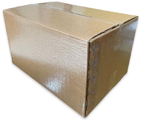 Crown Corrugators Rectangular Coated Corrugated Boxes, for Goods Packaging, Feature : Eco Friendly
