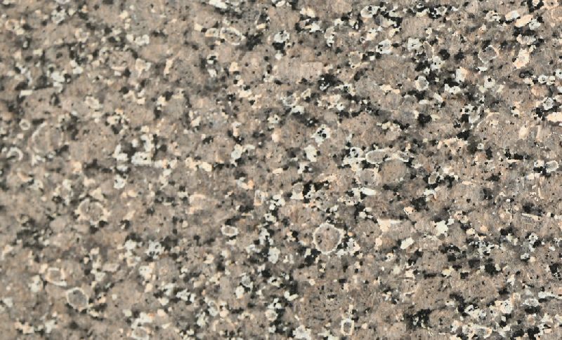 Rectangular Crystal Brown Granite