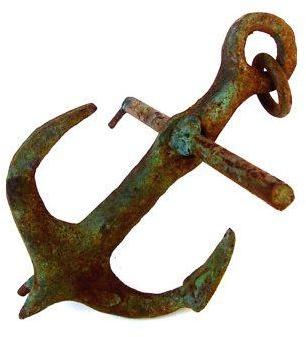 Power Coated Metal Ship Anchor, Length : 50-100inch
